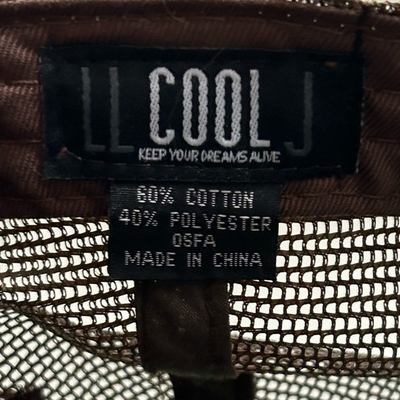 Y2K LL Cool J SnapBack Mesh Hat Cap - Picture 9 of 9